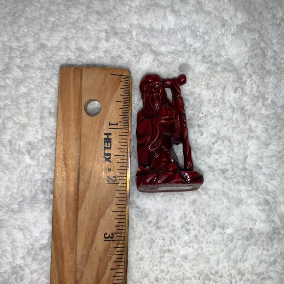 Set of 5 Red Chinese UCGC Resin Figures - Picture 9 of 11